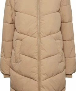 PIECES PCJAMILLA LONG PUFFER JACKET NOOS QX Dames Jas - Maat 46