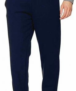 Joggingbroek Fruit Of The Loom Donkerblauw/deep Navy Voor Volwassenen Straight/open Leg - Sportbroek/Trainingsbroek - Kleding L