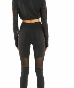 Cúpla Women's Activewear Leggings Sportswear For Training Gym Running Yoga With Mesh Details 14 Cúpla Women's Activewear Leggings Sportswear For Training Gym Running Yoga With Mesh Details -Exporteren dameskleding winkel 431x840