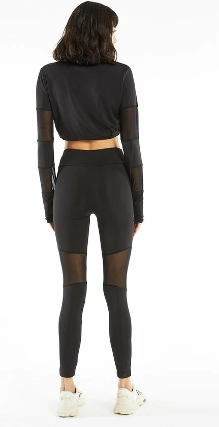 Cúpla Women's Activewear Leggings Sportswear For Training Gym Running Yoga With Mesh Details 4 Cúpla Women's Activewear Leggings Sportswear For Training Gym Running Yoga With Mesh Details - Afbeelding 2