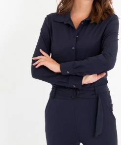 Blauwe Jumpsuit Van Je M'appelle - Dames - Travelstof - Maat L - 5 Maten Beschikbaar 43 Blauwe Jumpsuit Van Je M'appelle - Dames - Travelstof - Maat L - 5 Maten Beschikbaar -Exporteren dameskleding winkel 434x840 5