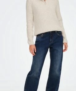 Only Trui Onlleise Freya Ls Zip High Neck Pullover 15268818 Birch/melange Dames Maat - S 11 Only Trui Onlleise Freya Ls Zip High Neck Pullover 15268818 Birch/melange Dames Maat - S -Exporteren dameskleding winkel 437x840 2