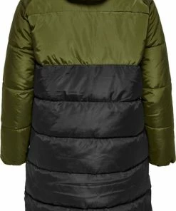 ONLY CARMAKOMA CARBECCA LONG PUFFER OTW Dames Gequilte Jas - Maat M-46/48 -Exporteren dameskleding winkel 438x840 3