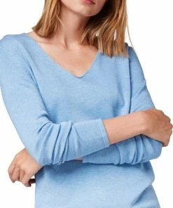 Tom Tailor Trui Met Vhals 1012976xx70 15584 -Exporteren dameskleding winkel 440x840 2