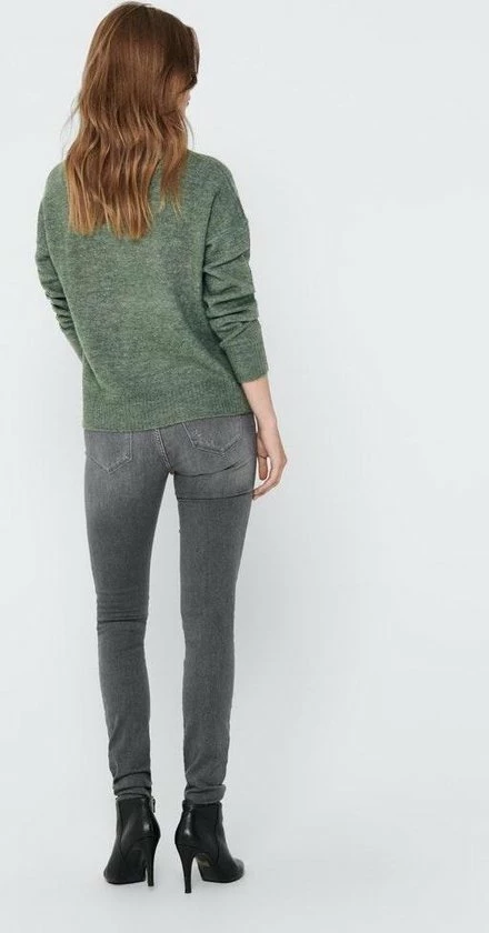 JDY JDYELANORA L/S V-NECK PULLO. KNT NOOS Dames Trui - Maat XS 7 JDY JDYELANORA L/S V-NECK PULLO. KNT NOOS Dames Trui - Maat XS - Afbeelding 5