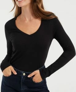 WE Fashion Dames Biologisch Katoen Shirt - Maat L -Exporteren dameskleding winkel 441x840 3