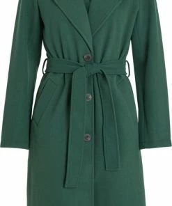 VILA VIPOKO LONG BELT COAT -NOOS Dames Jas - Maat 38 -Exporteren dameskleding winkel 442x840 4