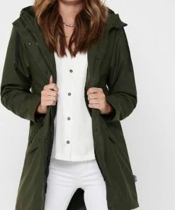 ONLY ONLSALLY RAINCOAT CC OTW Dames Jas - Maat XS -Exporteren dameskleding winkel 442x840 5