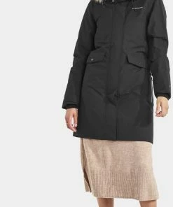 Didriksons - Erika Wns Parka - Black - Vrouwen - Maat 42 -Exporteren dameskleding winkel 445x840 2