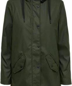 ONLY ONLSALLY RAINCOAT CC OTW Dames Jas - Maat XS