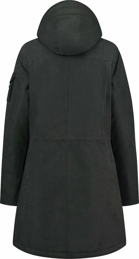 MGO Leisure Wear MGO Jools Parka - Gewatteerrde Damesjas Met Teddy Voering - Zwart - Maat XXXL 4 MGO Leisure Wear MGO Jools Parka - Gewatteerrde Damesjas Met Teddy Voering - Zwart - Maat XXXL - Afbeelding 2