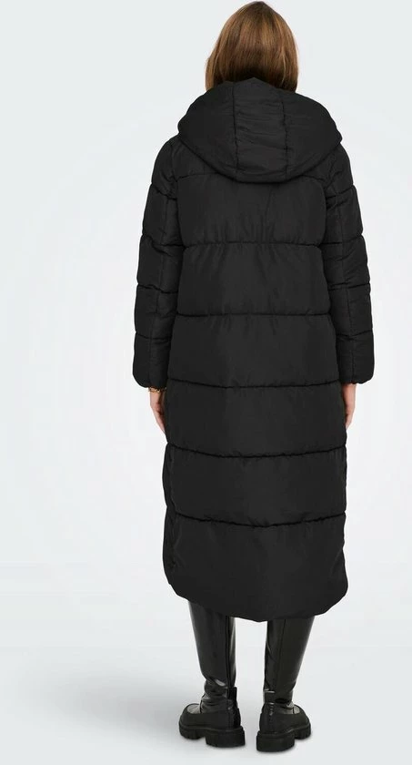 Only Jas Onlamy X Long Puffer Coat Otw 15247829 Black Dames Maat - L 6 Only Jas Onlamy X Long Puffer Coat Otw 15247829 Black Dames Maat - L - Afbeelding 4
