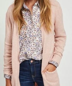 VILA VIRIL LONG L/S KNIT CARDIGAN - NOOS Dames Vest - Maat M -Exporteren dameskleding winkel 454x840 2