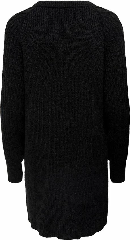 Only Jurk Onlleise Freya L/s Cable Dress Knt 15268813 Black Dames Maat - M 4 Only Jurk Onlleise Freya L/s Cable Dress Knt 15268813 Black Dames Maat - M - Afbeelding 2