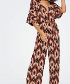 Jacqueline De Yong Broek Jdykamilla S/s Jumpsuit Jrs 15262624 Chutney/chutney W. Dames Maat - L -Exporteren dameskleding winkel 458x840 5