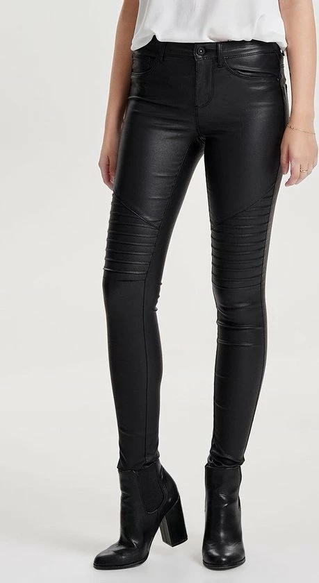 ONLY Onlnew Royal Reg Sk. Biker Coated 15121410 Black 6 ONLY Onlnew Royal Reg Sk. Biker Coated 15121410 Black - Afbeelding 4