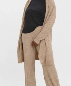 VERO MODA Curve VMLulu Lefile Open Hood Cardigan Curve Silver Mink/W. Melange 9 VERO MODA Curve VMLulu Lefile Open Hood Cardigan Curve Silver Mink/W. Melange -Exporteren dameskleding winkel 459x840 7