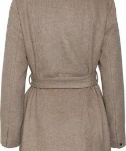VERO MODA VMTWODOPE BELT 3/4 WOOL JACKET GA NOOS Dames Jas - Maat M -Exporteren dameskleding winkel 460x840 4