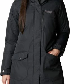 Columbia Suttle Mountain - Jassen Dames Winter - Outdoorjas - Zwart - Maat XL