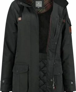 MGO Leisure Wear MGO Jools Parka - Gewatteerrde Damesjas Met Teddy Voering - Zwart - Maat XXXL 15 MGO Leisure Wear MGO Jools Parka - Gewatteerrde Damesjas Met Teddy Voering - Zwart - Maat XXXL -Exporteren dameskleding winkel 462x840 9