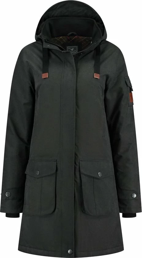 MGO Leisure Wear MGO Jools Parka - Gewatteerrde Damesjas Met Teddy Voering - Zwart - Maat XXXL 3 MGO Leisure Wear MGO Jools Parka - Gewatteerrde Damesjas Met Teddy Voering - Zwart - Maat XXXL