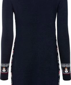 Merkloos AG Games Kerstjurk - Zwart Wit - Maat S -Exporteren dameskleding winkel 466x840 2