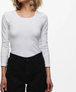 ONLY ONLLIVE LOVE L/S ONECK TOP NOOS JRS Dames T-shirt - Maat S -Exporteren dameskleding winkel 469x840 8