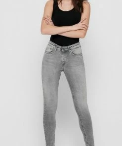 ONLY ONLBLUSH MID SK ANK RAW JNS REA0918 NOOS Dames Jeans - Maat M X L32 -Exporteren dameskleding winkel 470x840 7