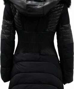 Guess New Oxana Jacket Dames Winterjas - Zwart - Maat S -Exporteren dameskleding winkel 472x840 1