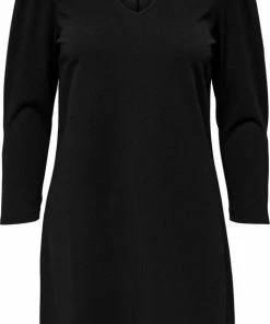 JDY JDYCATIA 7/8 V-NECK NECK DRESS JRS Dames Jurk - Maat L