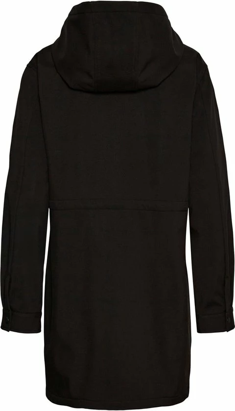 Vero Moda VMSHILASOFIE COAT BOOS Dames Black - Maat M 4 Vero Moda VMSHILASOFIE COAT BOOS Dames Black - Maat M - Afbeelding 2