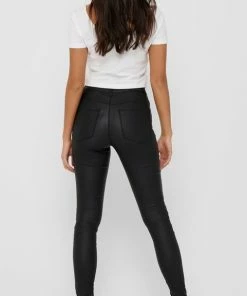 ONLY ONLANNE K MID WAIST COATED JEANS NOOS Dames Jeans - Maat L34 -Exporteren dameskleding winkel 481x840