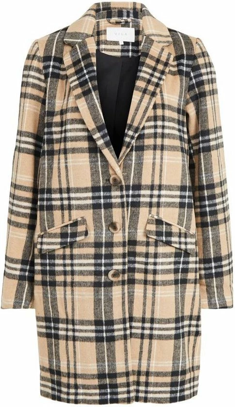 VILA VILEOVITA COAT/SU Dames Jas - Maat 36 7 VILA VILEOVITA COAT/SU Dames Jas - Maat 36 - Afbeelding 5