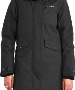 Didriksons - Erika Wns Parka - Black - Vrouwen - Maat 42 -Exporteren dameskleding winkel 489x840 1