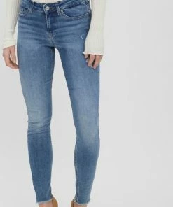 Vero Moda VMPEACH MR SK ANK CUT DST RI3101 NOOS Dames Jeans - Maat M 9 Vero Moda VMPEACH MR SK ANK CUT DST RI3101 NOOS Dames Jeans - Maat M -Exporteren dameskleding winkel 489x840 4