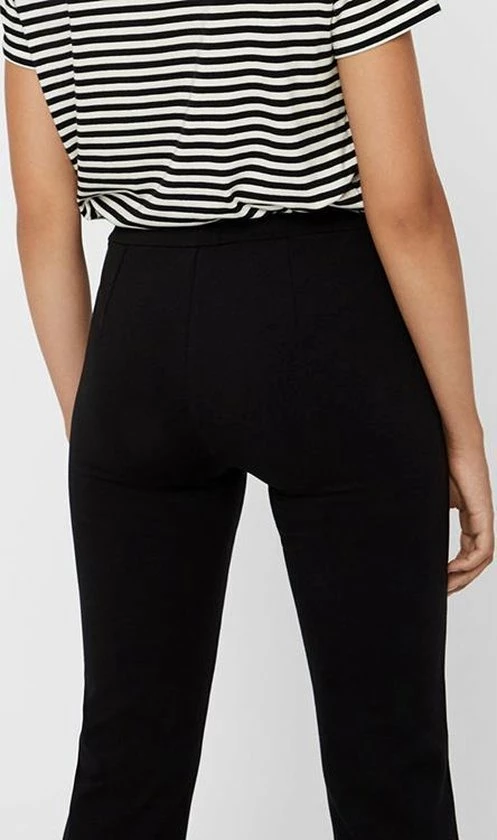 VERO MODA VMKAMMA NW FLARED JERSEY PANT NOOS Dames Broek - Maat 34M 11 VERO MODA VMKAMMA NW FLARED JERSEY PANT NOOS Dames Broek - Maat 34M - Afbeelding 9