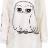 Harry Potter Hedwig - Ecru Damessweater/deken, Met Capuchon, Snuddie / M-L