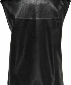 ONLY ONLVERA FAUX OVERSIZED WAISTCOAT OTW Dames Jas - Maat S -Exporteren dameskleding winkel 500x840 2