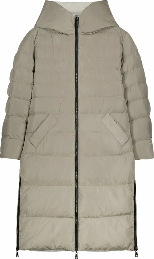 RINO & PELLE Rino&Pelle Keila Dames Jas Taupe Maat - 42 5 RINO & PELLE Rino&Pelle Keila Dames Jas Taupe Maat - 42 - Afbeelding 3