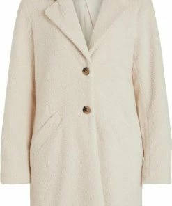 Vila Jas Viliosi Teddy Coat/su - Fav 14061532 Birch Dames Maat - 38
