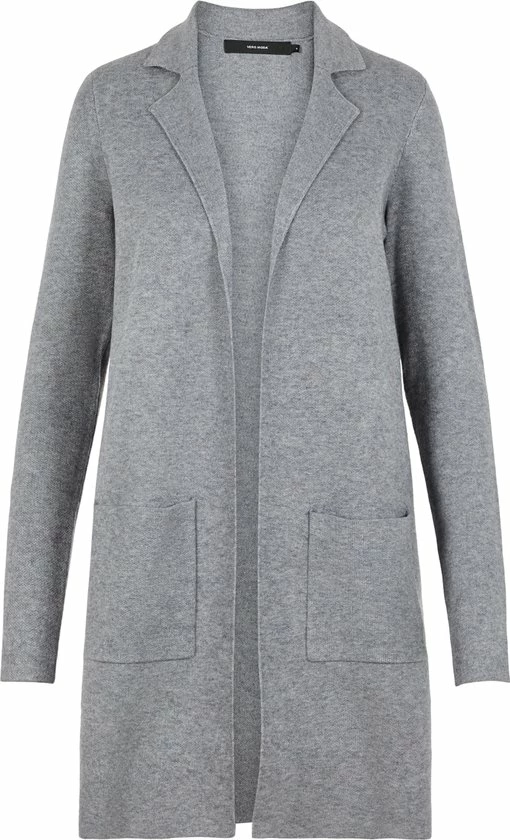 VERO MODA VMTASTY FULLNEEDLE LS NEW COATIGAN NOOS Dames Trui - Maat L 3 VERO MODA VMTASTY FULLNEEDLE LS NEW COATIGAN NOOS Dames Trui - Maat L