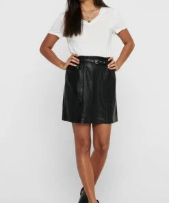 ONLY ONLHEIDI FAUX LEATHER SKIRT OTW NOOS Dames Rok - Maat XL 14 ONLY ONLHEIDI FAUX LEATHER SKIRT OTW NOOS Dames Rok - Maat XL -Exporteren dameskleding winkel 511x840