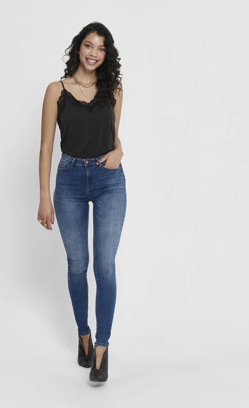 ONLY ONLPAOLA LIFE HW SK DNM AZG0007 NOOS Dames Jeans - Maat DL32 5 ONLY ONLPAOLA LIFE HW SK DNM AZG0007 NOOS Dames Jeans - Maat DL32 - Afbeelding 3