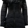 Guess New Oxana Jacket Dames Winterjas - Zwart - Maat S