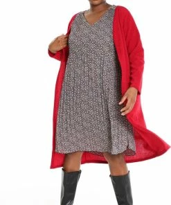 Paprika Warm Gebreide Cardigan 'Carla' -Exporteren dameskleding winkel 514x840