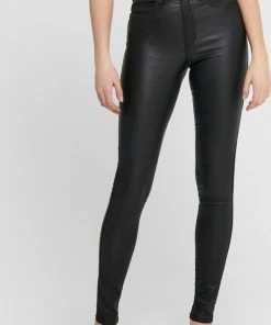ONLY ONLROYAL HW SK ROCK COATED PIM NOOS Dames Broek - Maat XS X L32 -Exporteren dameskleding winkel 515x840 9
