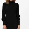 ONLY ONLKATIA L/S DRESS KNT NOOS Dames Jurk - Maat XS