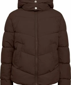 PIECES PCJAMILLA SHORT PUFFER JACKET NOOS BC Dames Jas - Maat M