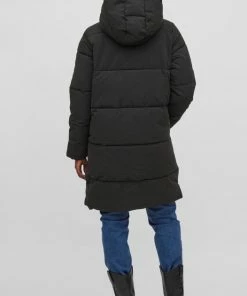 Vila VITRUST LONG JACKET/3 Dames Jas Black - Maat 38 -Exporteren dameskleding winkel 526x840 7