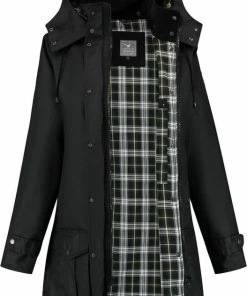 MGO Leisure Wear Kate Wax Parka Outdoorjas Dames - Maat XL -Exporteren dameskleding winkel 527x840 3